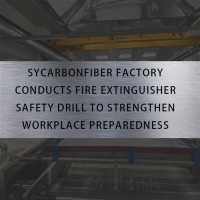 Faktori SYCarbonFiber fè egzèsis sekirite ekstenktè pou ranfòse preparasyon p...